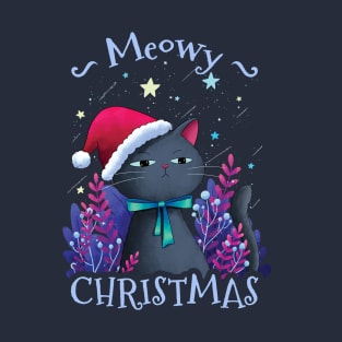 Meowy Christmas (ver2) T-Shirt