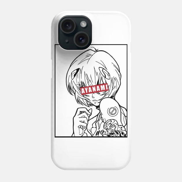 Rei ayanami Phone Case by yuhunaya