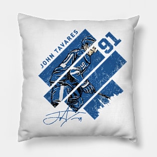 John Tavares Toronto Stripes Pillow