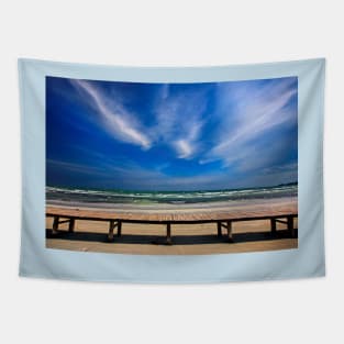 Keros beach - Lemnos island Tapestry