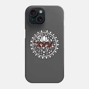 Yoga healthy lifestyle Phone Case