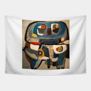 Square Man - Karel Appel Tapestry