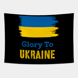 Glory To Ukraine Tapestry