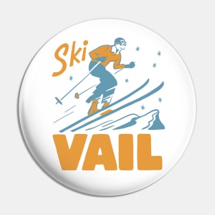 Ski Vail Colorado Pin