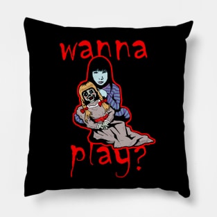 Wanna Play? Pillow