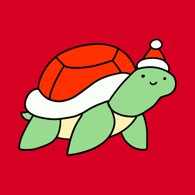 Santa Hat Turtle by saradaboru