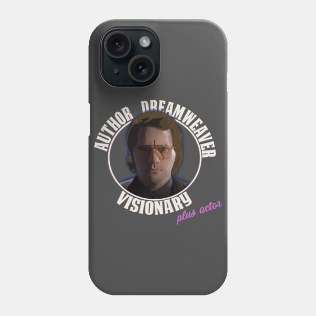 Garth Marenghi: AUTHOR DREAMWEAVER VISIONARY plus actor Phone Case by Grimalbean