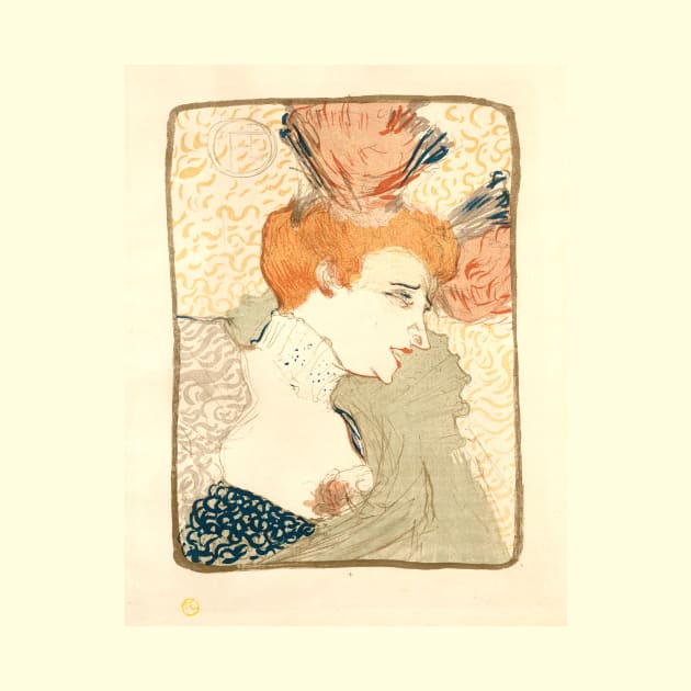 Henri de Toulouse Lautrec- Mademoiselle Marcelle Lender by SybaDesign