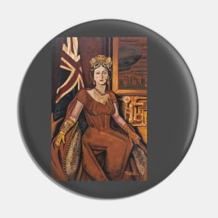 Steampunk Queen Victoria Pin