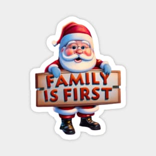 Family is First Magnet