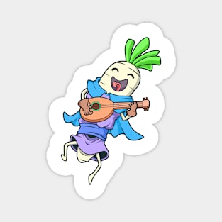 Role-playing game character - Bard - Minstrel - Radish Magnet