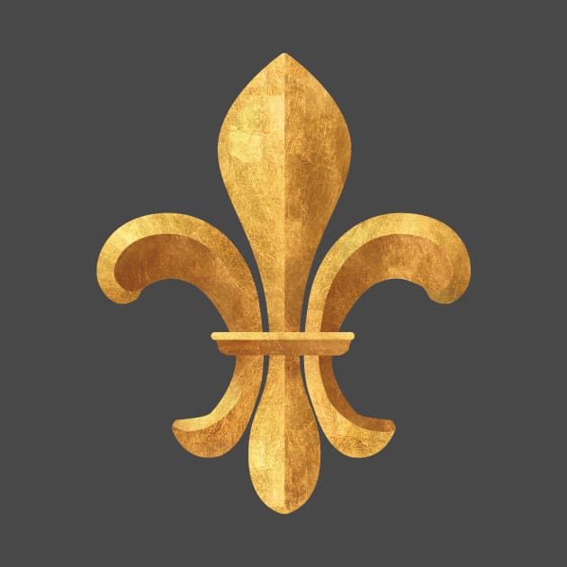 Fleur-de-lis by cartogram