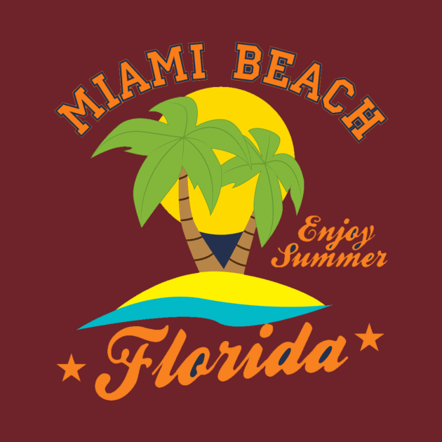 Miami beach by FunnyHedgehog