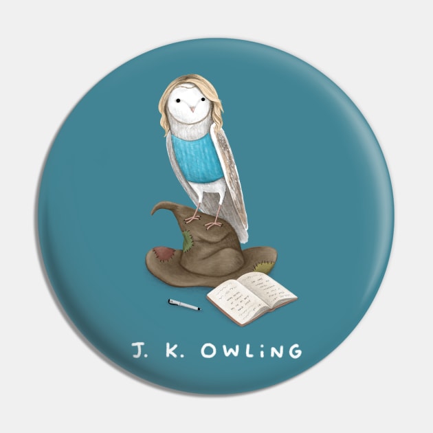 J. K. Owling Pin by Sophie Corrigan