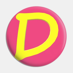 Letter D Pin