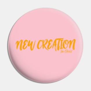 New creation tee Pin