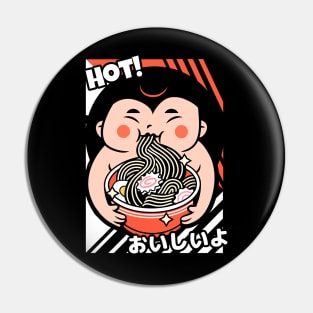 hot ramen Pin