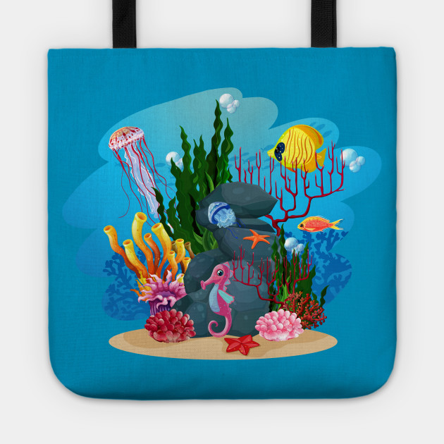 tropical water life bag