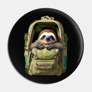 Tactical Sloth Pin