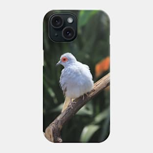 Portrait of a Diamond Dove Phone Case