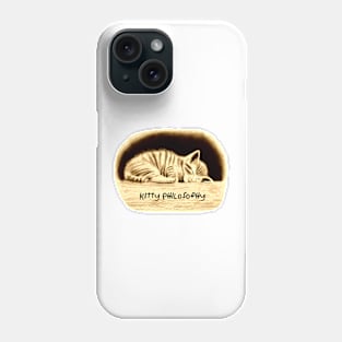 Kitty Philosophy Funny Quote Phone Case
