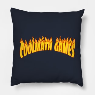 Coolmath Flames Pillow