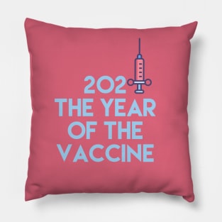 2021 Year Of The Vaccine, Science T-shirt, Vaccination Pillow