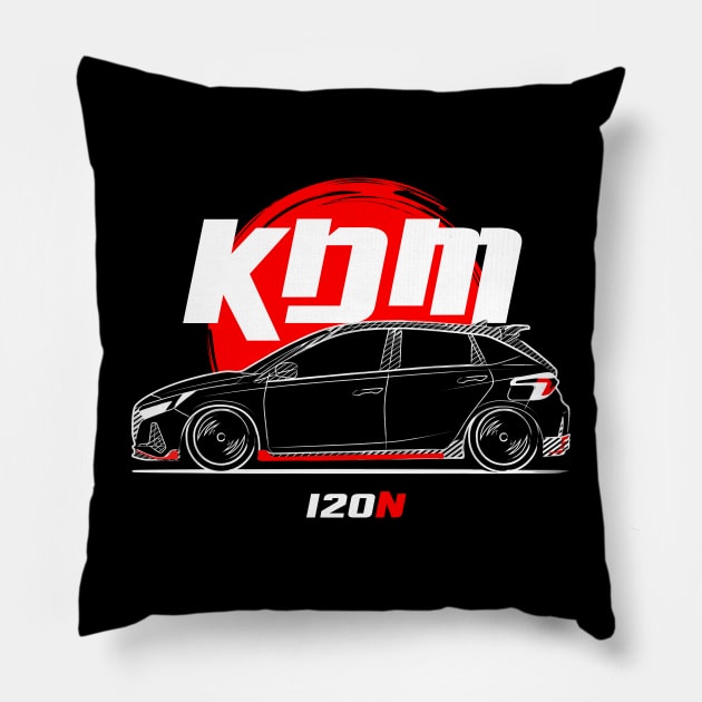 KDM I20 N Pillow by GoldenTuners