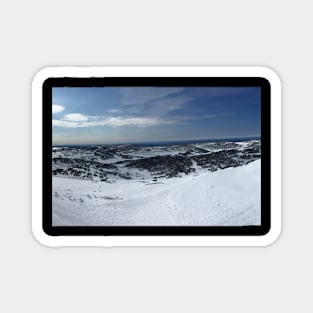 Snow Pano Magnet