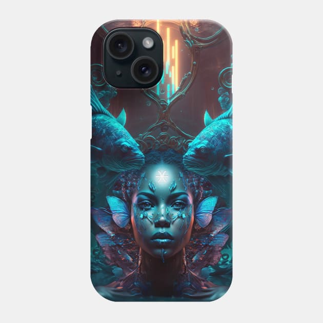 Pisces Energy 1 Phone Case by Unrealrico