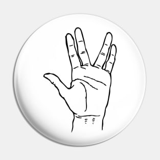 Live Long and Prosper Pin