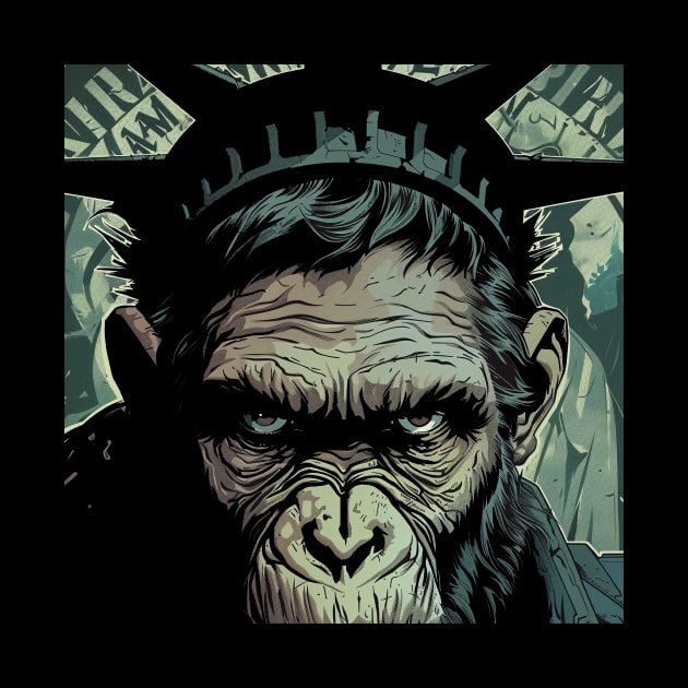 planet of apes by Trontee