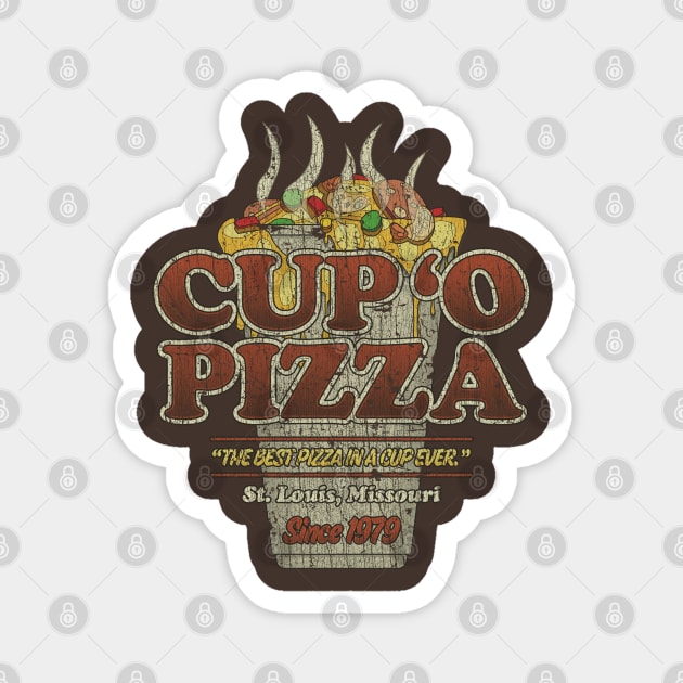 Cup 'o Pizza St. Louis 1979 Magnet by JCD666