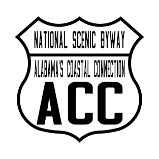 Alabama's Coastal Connection National Scenic Byway route shield T-Shirt