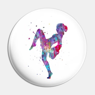 Lady muay thai boxing Pin