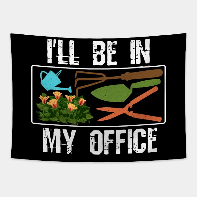 I'll Be In My Office Tapestry by Yyoussef101