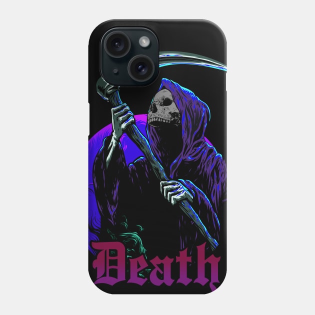 GRIM REAPER (DEATH) Phone Case by theanomalius_merch