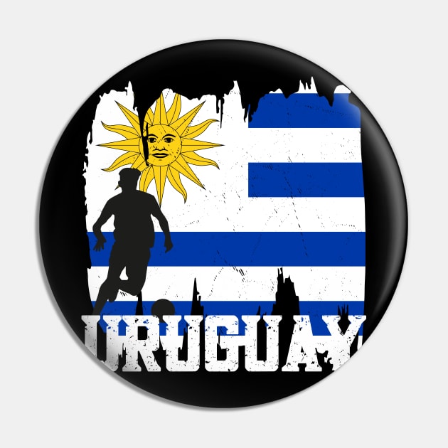 Uruguay pin