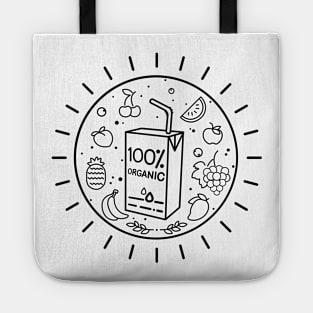 Organic juice box Tote