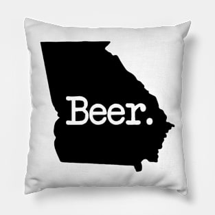 Georgia Beer GA Pillow