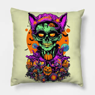 Halloween aesthetic Pillow