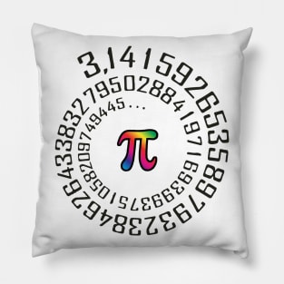 Maths Pi Spiral Pillow