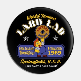 Lard That's A Good Donut Pin