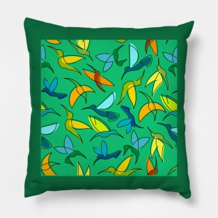 Everybirdy Pattern Pillow