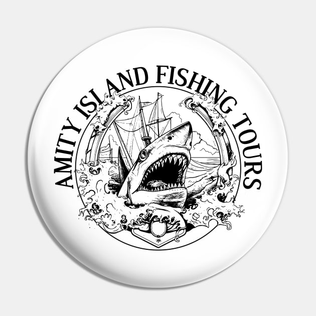 Amity Island Fishing Tours Pin by stuff101