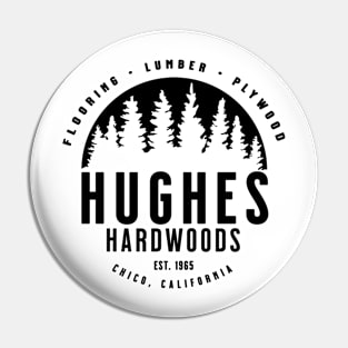 Black Hughes Logo Pin