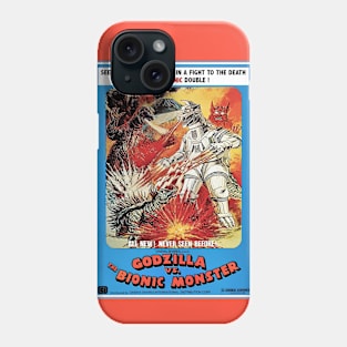 Godzilla vs. The Bionic Monster Phone Case