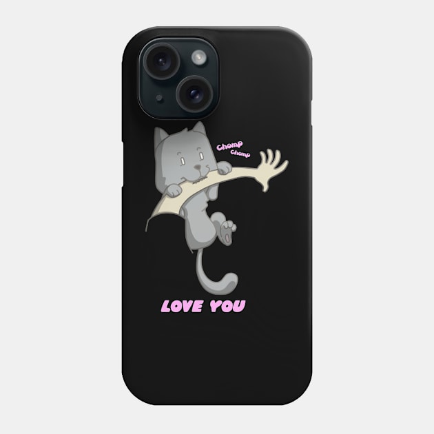 cat love Phone Case by LexonyXCD