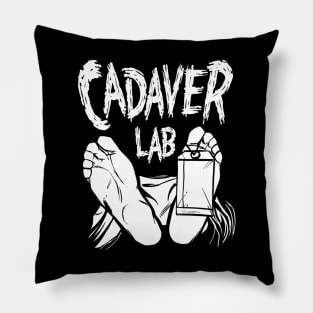 The Cadaver Lab Podcast Logo Pillow