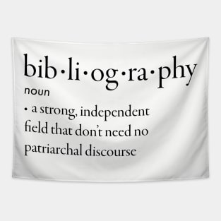 Bibliography Definition Tapestry